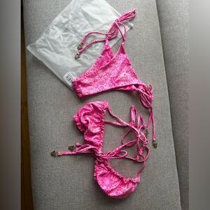 Kulana Kinis Pink Floral Bikini